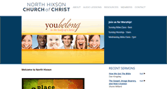 Desktop Screenshot of northhixson.org